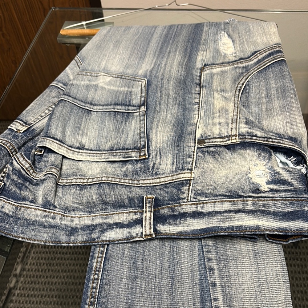 Stylish Distressed Denim Jacket